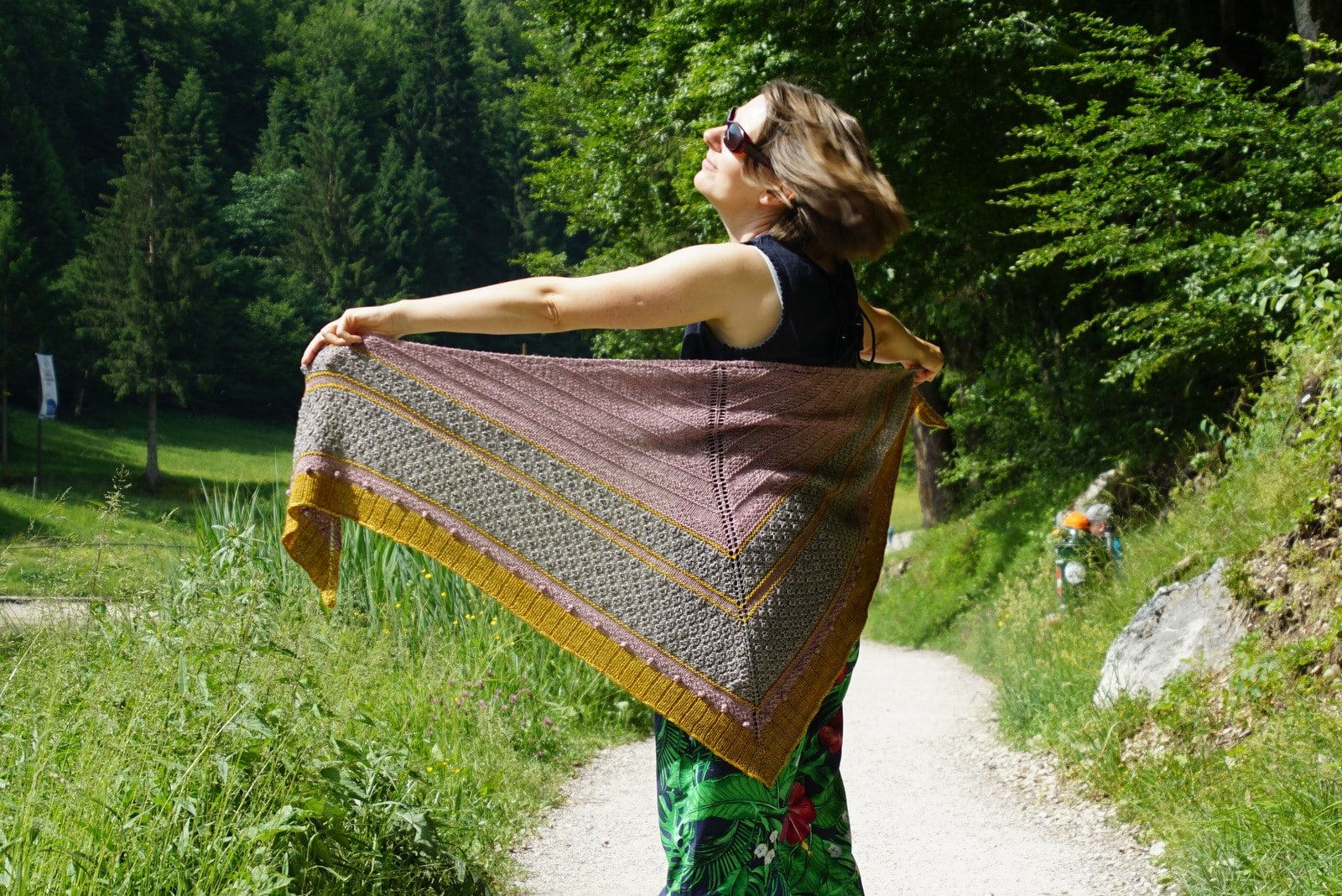Ein Top für den Sommer, ein Tuch für den Herbst